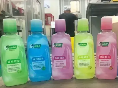 Precintos de seguridad para botellas de enjuague bucal