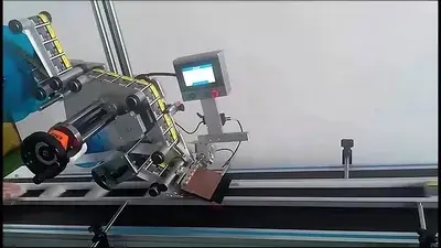 Etiquetadora para superficies planas